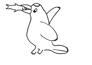 コテラン鳥.koterandori,世界はひとつ,カズオ,カズオ君,I'm a cormorant not a penguin